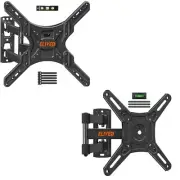 YD1003 TV Wall Mount Swivel and Tilt for Most 26-55 Inch TVs, Max VESA 400x40...
