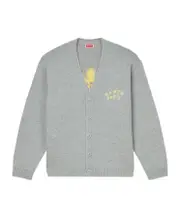 'KENZO Dragonfly' embroidered cardigan XL,L,M,XXL light gray