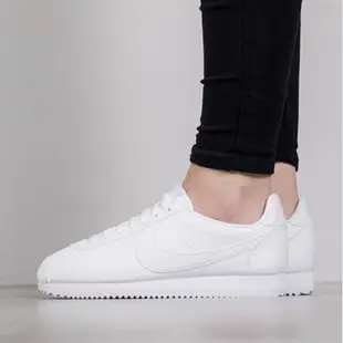 日本直飛🇯🇵 Nike Cortez Leather 全白 小白鞋 阿甘鞋 護士鞋 休閒 白搭 807471-102