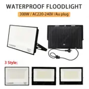 300W LED Flood Light Floodlights Cool White IP66 240V Au Plug Paito Security
