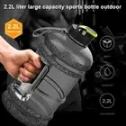 2.2L Large Water Bottle Cap Big Drink Kettle BPA Free Sport Gym Training Fitness