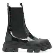 [GANNI] Cleated Mid Chelsea Boots