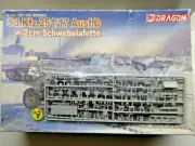 Dragon 1:35 Sc. Sd.Kfz.251/17 w/- 2cm Schwebelafette Sprue F Parts x 2 Sealed