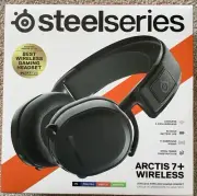 SteelSeries Arctis 7+ Wireless Headset - Brand New Factory Sealed. Color Black