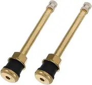 Replacement Car Valve Stem Kit 2pcs Tubeless Tire Valve Stems Easy Install for Trucks Buses