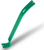 -15In Flat Pry Bar- Teardrop Nail Puller to Pry Open Old Wall Studs
