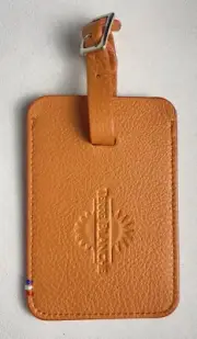 Genuine Leather Luggage Tag for Suitcases ID Tags for Luggage By Terre Blanche