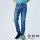 【ATUNAS 歐都納】男款薄彈性牛仔風長褲 (A1PA2307M 深藍/透氣/彈性/抗UV)