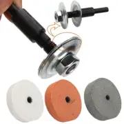 3 Grinding Stone Polishing Wheel 10mm Bore-Set For Bench Grinder Metal Working
