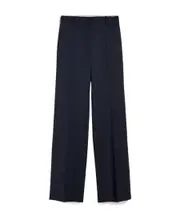Wool blended trousers IT48 Black