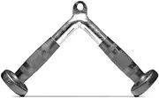 Tricep Press Push Down Bar V Handle Close Grip Cable Multi Gym Attachment Pro Tricep V-Bar with Rubber Handgrips