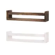 Multifunction Spice Rack Display Shelf Wooden for Pantry Bedroom Nursery