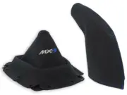 FOR MAZDA MX-5 MX5 NA 89-98 GEAR BOOT + EBRAKE GAITER ALCANTARA EMBROIDERY BLUE