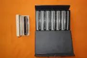 New SUZUKI BLUESMASTER SET 7 HARMONICA A Bb C D E F G w/Boxes Blues Country Harp