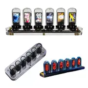 EleksTube IPS RGB Nixie Tube Clock Glow Customized Dial Styles Display Gifts New