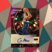 Gytis Masiulis purple cracked ice 90/99 made RC Auto 2020-21 PRIZM DRAFT Picks