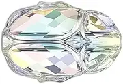 1 pcs Swarovski Crystals Scarab Bead 5728 Scarabeus Bug 12 x 8 x 5.5 mm, Crystal AB
