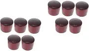 SOLUSTRE 5 Sets Wood Pot Grip Heat Resistant Lid Handles for Kettle and Pot Covers and Easy to Install for Frying Pans Steamers