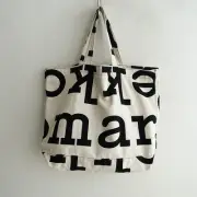 Marimekko Ahkera Logo Tote Bag, Used 11C52