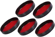 5pcs Dice Cup Base Dice Storage Case Useful Dice Cup Lid Dice Shaker Parts Dice Supplies Bar Props Dice Cup Tray Dice Cup Holder Dice Shaker Tray Party Dice Cup Lid Plastic JOINPAYA