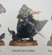 Warhammer 40K Gaunts Ghosts *Colonel Colm Corbec - Single Miniature*