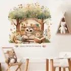 Wall Sticker Flower Decal Owl Birds Tree Branch Vinyl Art Kids Room Home Decor