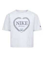 [Nike] Game Swoosh March Boxy Tee in Grey