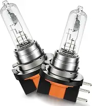SOFOC -H15 12 V halogen lamp, daytime running light, low beam, high beam design, double filament lamp, warm white, 55 W/15 W, PGJ23t-1, pack of 2