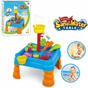 Kids Sand and Water Table Beach Toys Sandpit Toys Outdoor Game Pretend Play