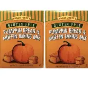 2 Packs Trader Joe's Pumpkin Bread & Muffin Baking Mix 17.5 oz Each Pack