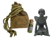 The Iron Fairies JADE Fairy of The Jacaranda Tree Handcrafted Cast Iron Figurine