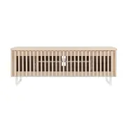 Manila Lowline Entertainment Unit TV Stand Storage Cabinet 120cm - Natural - Natural