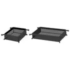 Under Table Storage Bag Camping Table Rack Bag for Hiking Gardening Picnics