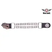 Vest Extender with Deadman's Hand & Motorcycle Chain
