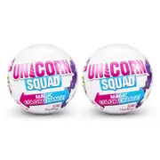 2x Zuru 5 Surprise Unicorn Squad Magic Colour Change Surprise Ball Kids Toy 3+
