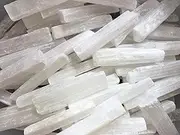 Bulk Wholesale Lot: 3 lb Bulk 5" Selenite Logs Crystal Sticks Wand Blades