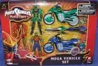 Power Rangers MYSTIC FORCE exclusive Solaris Knight. Red. Green. Vehicle Set New