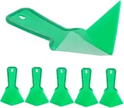 jojofuny Trowel Tool for Drywall 6pcs Small Corner Scraping Tools Round Shape Easy to Handle for Wall Trim and Sander
