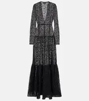 [Giambattista Valli] Giambattista Valli Lace gown AU 12 black