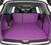 Car Cargo Liners for Jeep for Renegade 2016 2017 2018 Car Trunk Mats Leather Protector Pads Trunk Carpets(Color 14)