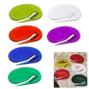 6Pc Universal Letter Openers Envelope Mail Flat Slitter Concealed Blade Set