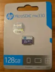 HP Micro SDXC 128GB MX330 UHS-I U3 A1 V30 Class 10 3 PACK