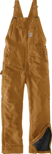 Carhartt Duck, Dungarees , color: Brown , size: L