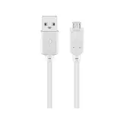 Goobay USB 2.0 Hi-Speed cable for Smartphones/Cameras/MP3 Players - White