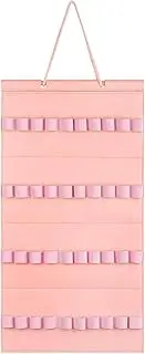 [shjxi] Headband Holder Organizer, Headband Organizer for Girls, Headband Storage Wall, 40 Slots Headband Wall-Mounted Felt Display Holder Hair Accessories Wall Organizer Holder for Bedroom and Dormitory