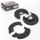 4x Lamination Mudguard Brake Disc Complete Set for VW New Beetle 9C1 1Y7