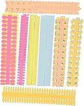 CHILDWEET 1 Set DIY Paper Quilling Strips Color for Craft Making Flower Craft Supplies for Cards Decorations and Home Decor Easy to Use Handmade Art Tools