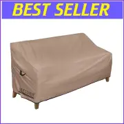 Ultimate Protection Waterproof Outdoor Sofa Cover 86"W - Elastic Drawcord Design