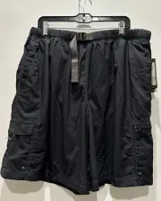 Columbia Mens Size 2XL Blk Water Lined Swim Short Swim Trunks Cascade Creek NWT