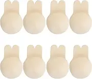[ONESING] 4 Pairs Sticky Bra Adhesive Bra Breast Lift Tape Backless Bra Reusable Invisible Bra Rabbit Pasties